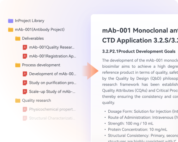 Project management and CMC submission: global visibility, intelligent compliance