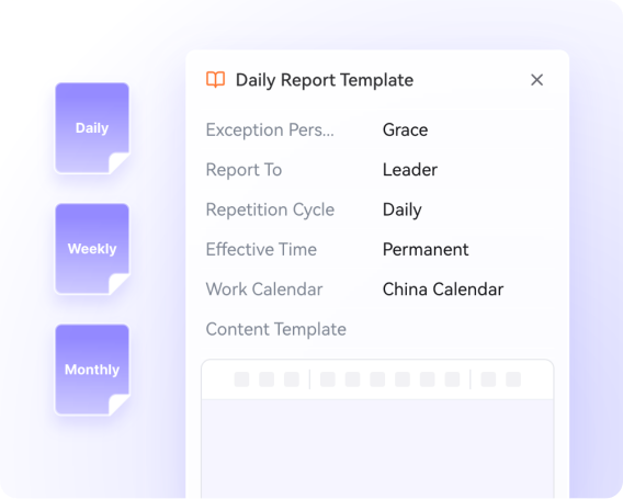 Daily, weekly, monthly reports—stay on top of project progress